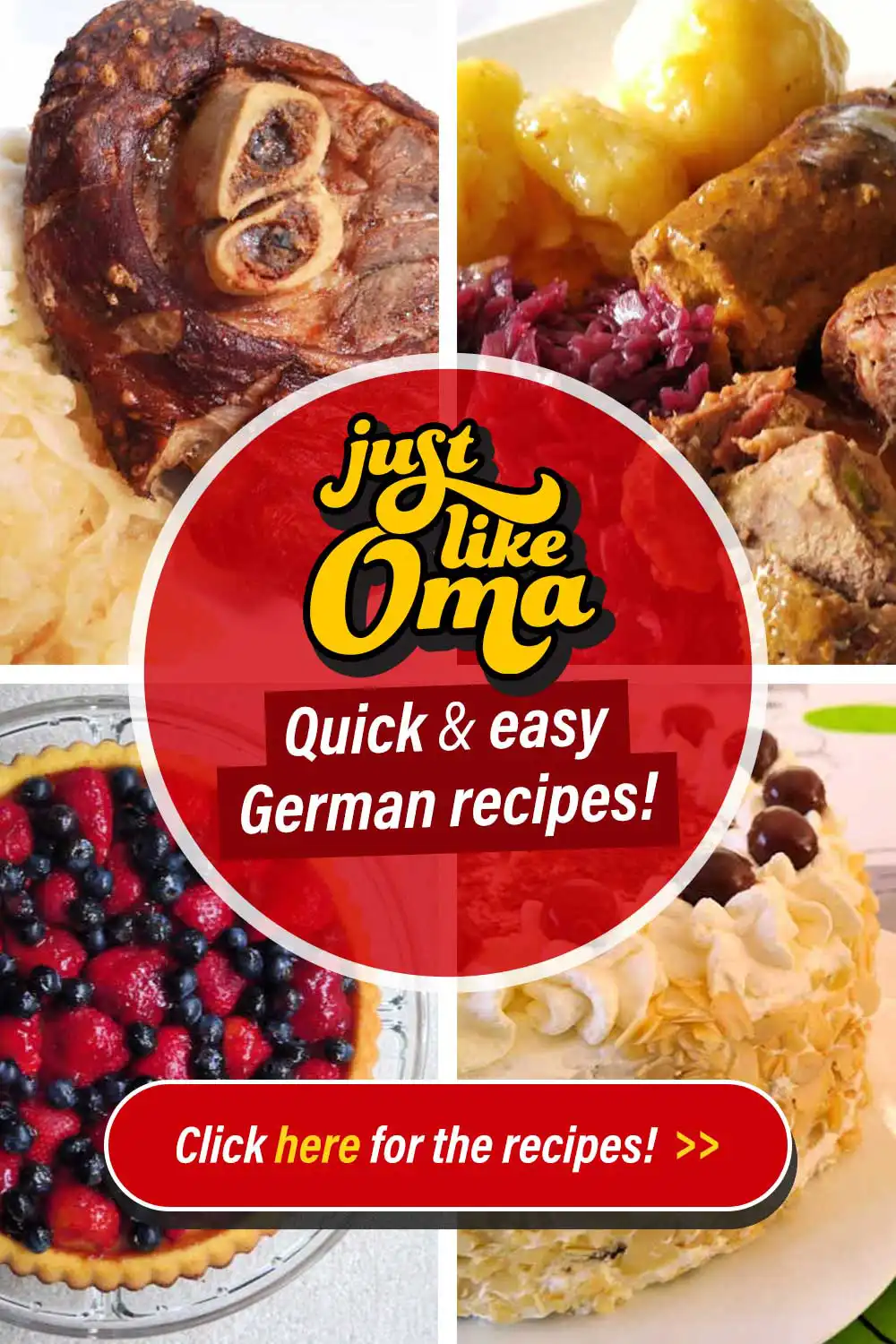 Looking for the BEST German recipes just like Oma used to make? You'll find hundreds of quick, popular and traditional German food here!