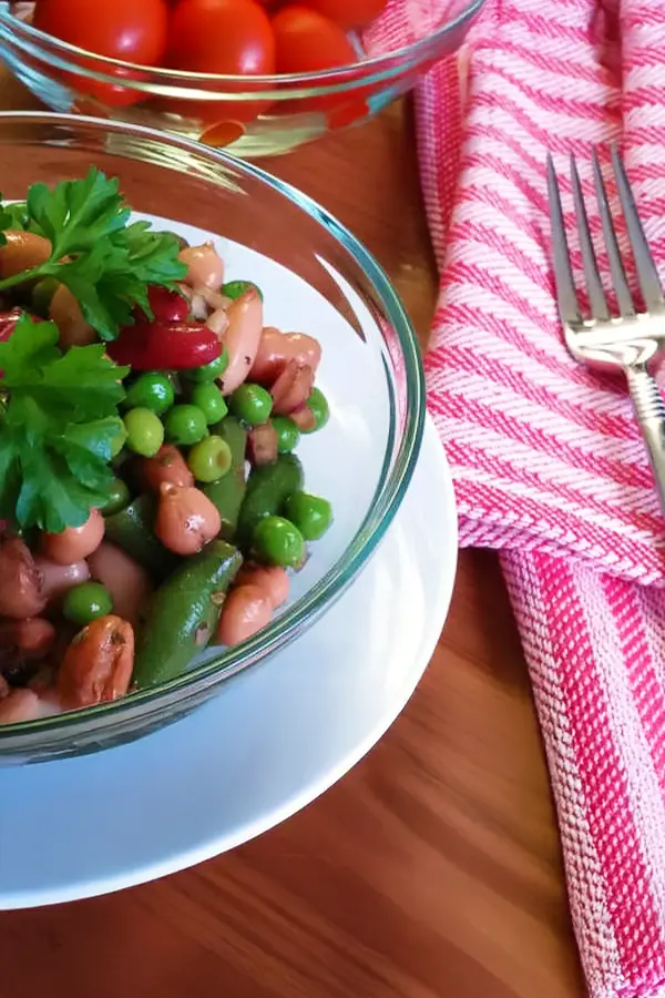 Bean salad recipe for St.Patrick's Day