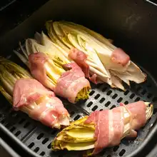 Bacon-Wrapped Belgian Endive & Creamy Mustard Dip (Chicorée Mit Senfdip)