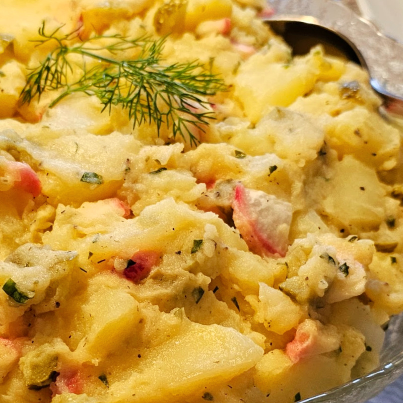 Recipe for southern German potato salad