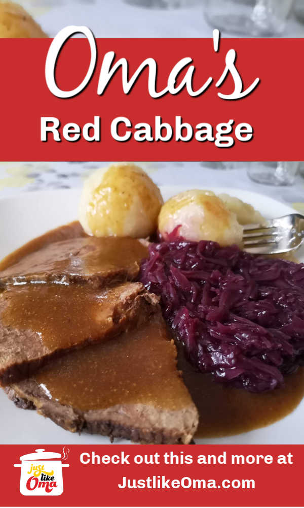 Oma's red cabbage recipe! A delicious side for any meal