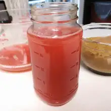 Rhubarb Syrup (Rhabarbersirup)
