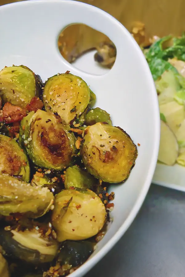 Roasted brussels sprouts