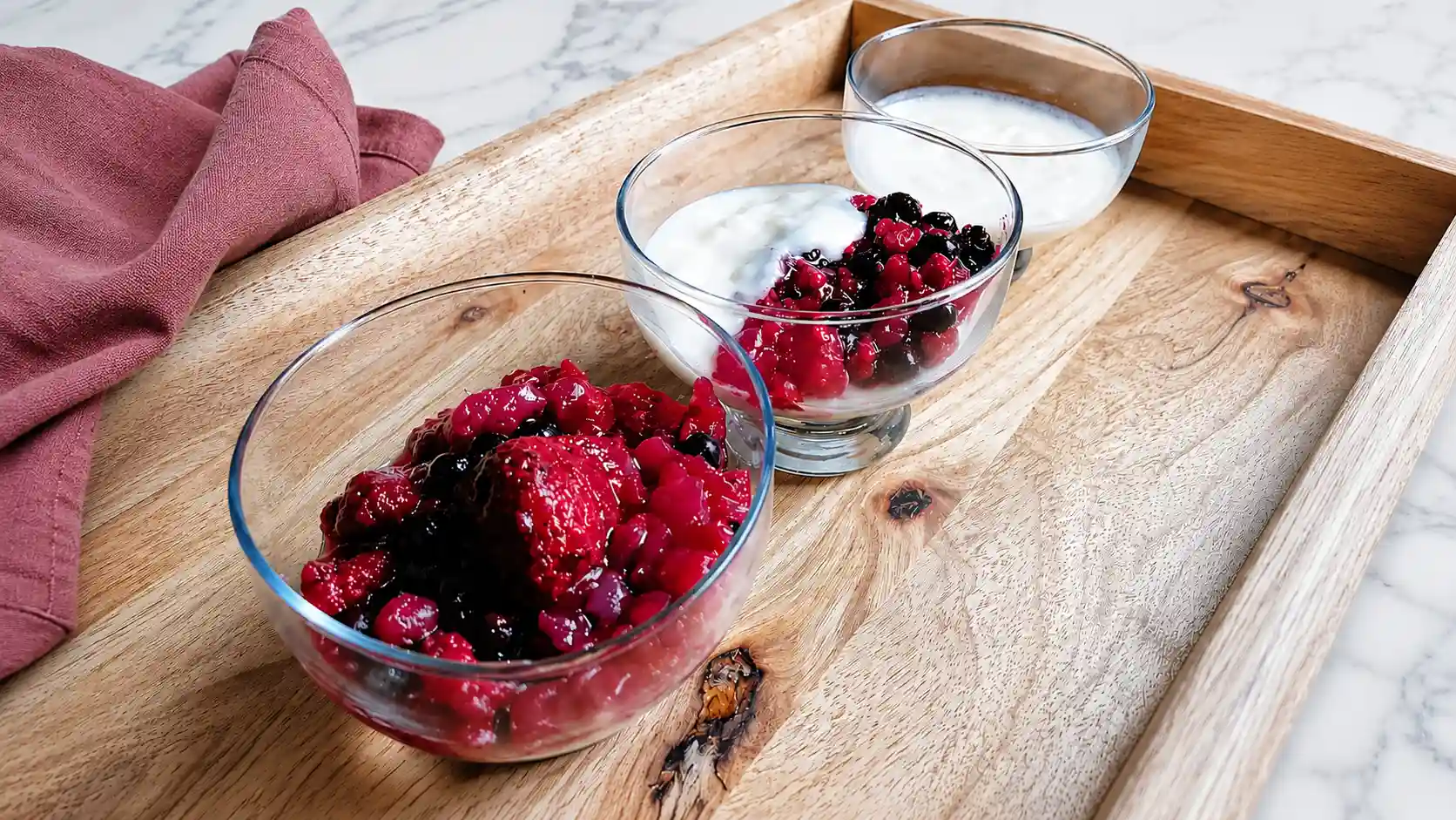 Rote Grutze: German Fruit Pudding