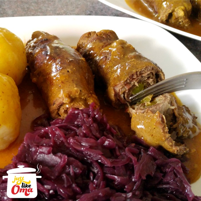 Pressure Cooked Rouladen