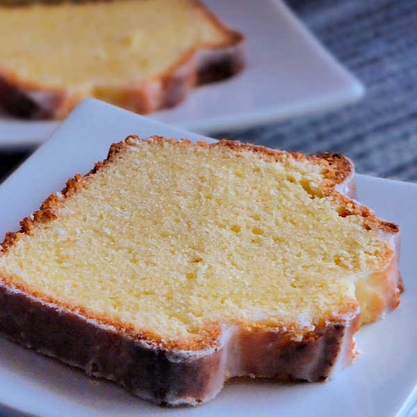 This is the best pound cake recipe that is actually just like my Muttis' Sandkuchen. So good and so easy.