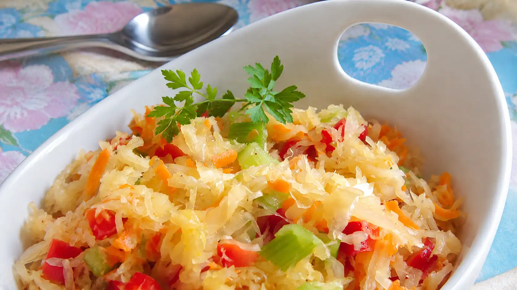 Fresh Sauerkraut Salad