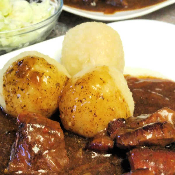 Create your own spectacular potato dumplings following Oma's recipe.