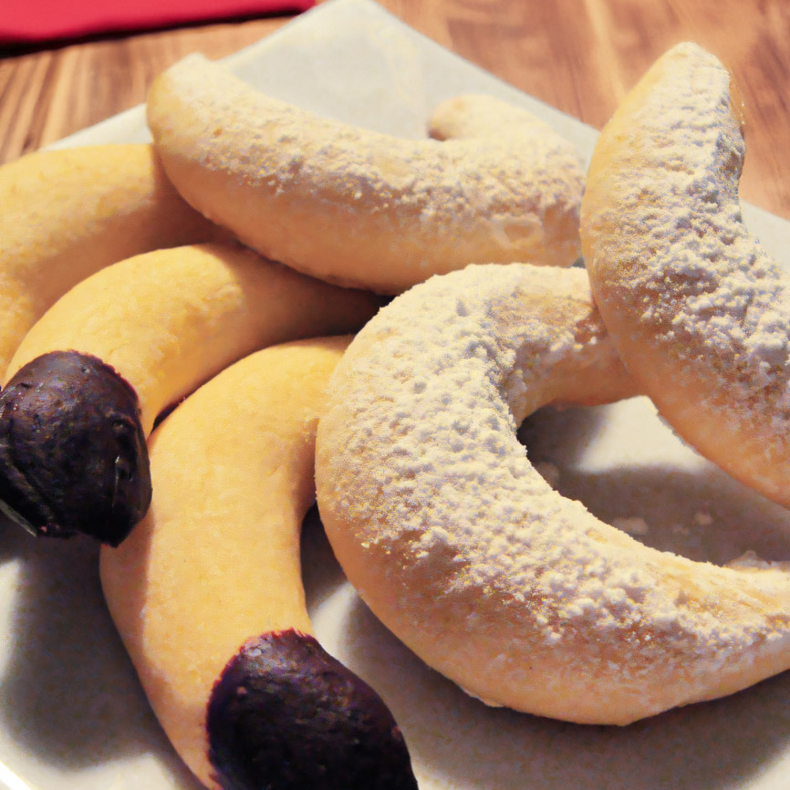 Shortbread Cookie Recipe with Hazelnuts: Gerhild&amp;#39;s Vanillekipferln.