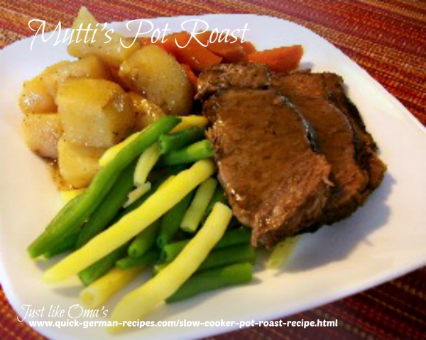 German Slow Cooker Pot Roast Recipe – Mutti&amp;#39;s Rinderschmorbraten.
