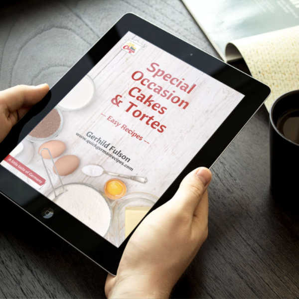Special Occasion Cakes & Tortes eCookbook on iPad