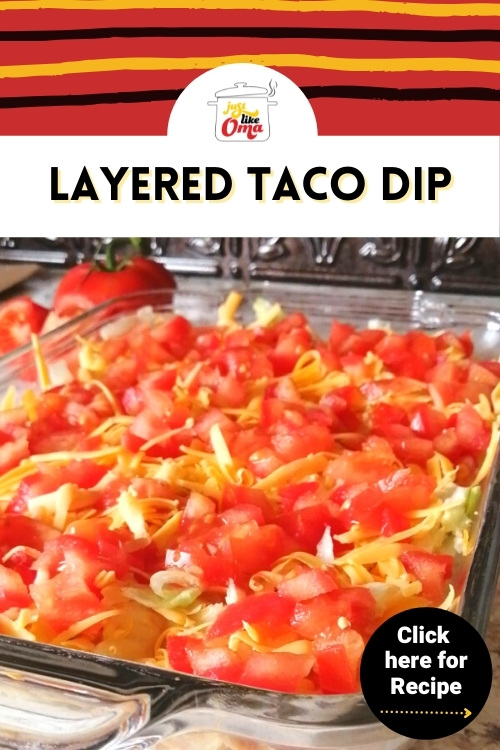 Vicki's Layered Taco Dip Recipe!