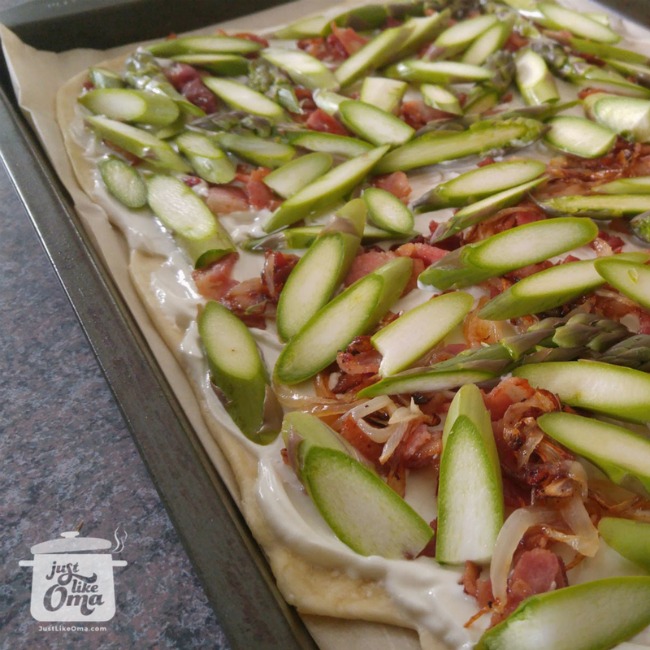 Tarte Flambee Flammkuchen German Pizza Made Just Like Oma