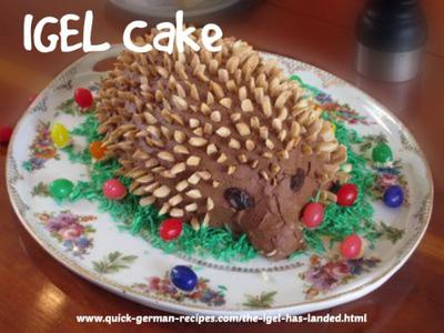 Our Igel gathering his Easter Eggs