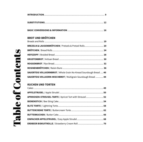 Table of Contents pg 4