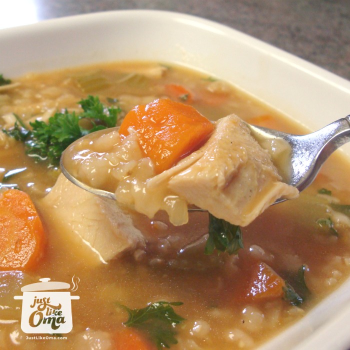 Grandma's Turkey Carcass Soup - Gonna Want Seconds