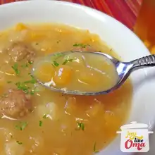 Turnip Soup (Steckrübensuppe)