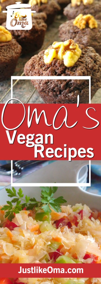 Here's my collection of vegan recipes that fit with our German traditional foods. Easy to make and all enjoy them.