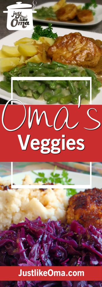 Oma's traditional vegetable recipes