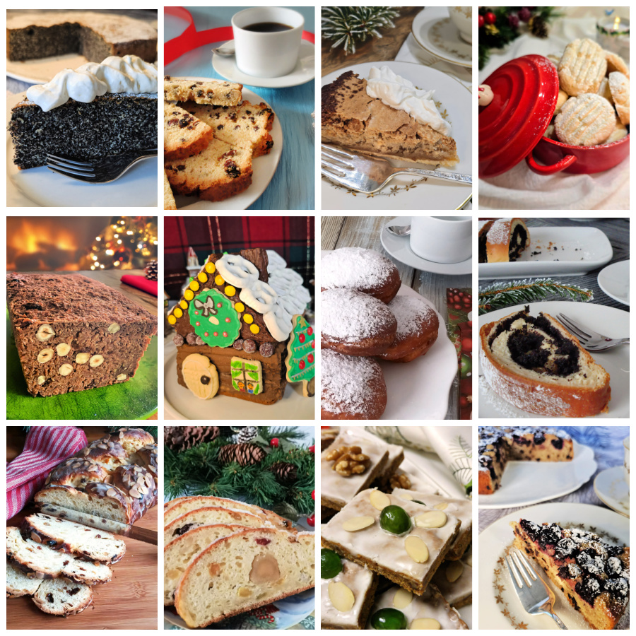 Just Like Oma's Christmas Baking ebook collage