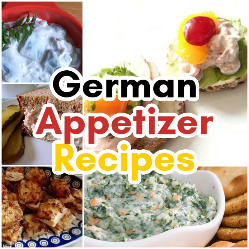 German Appetizer Recipes