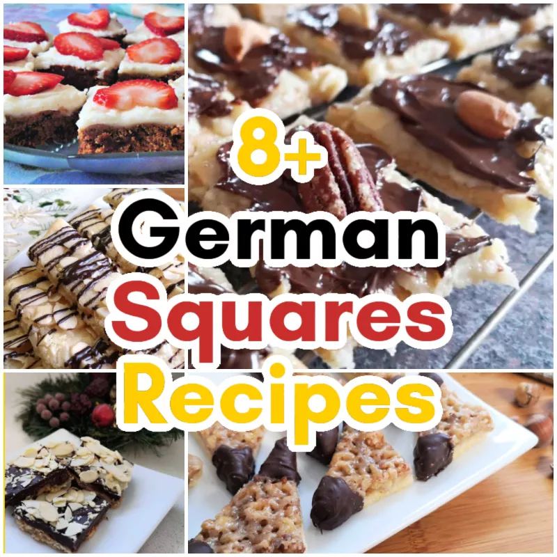 8+ German Squares Recipes