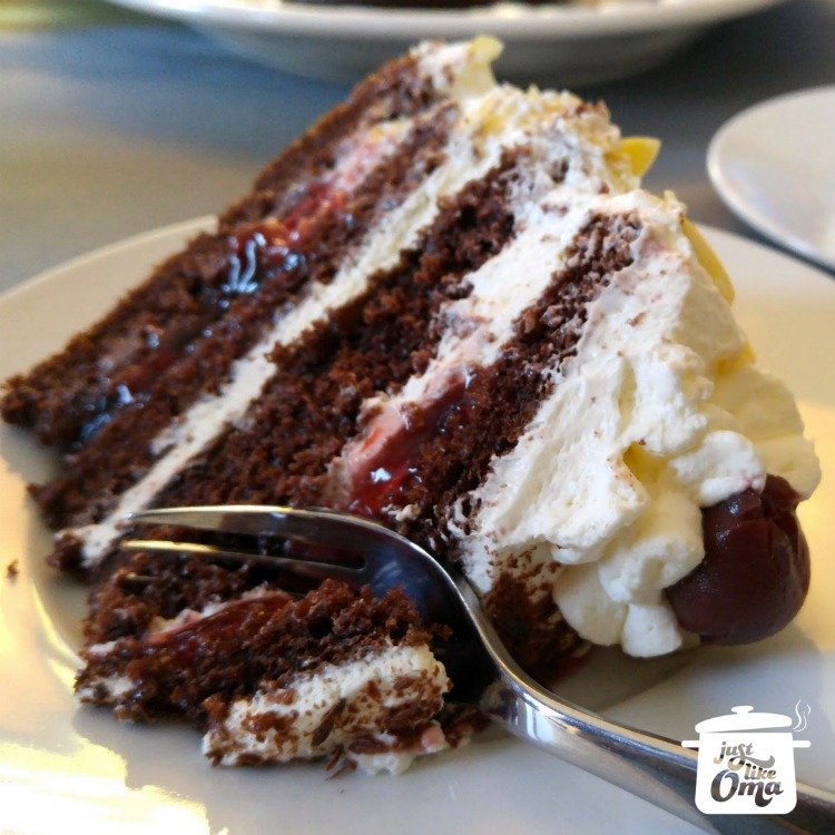 Easy Black Forest Cherry Cake