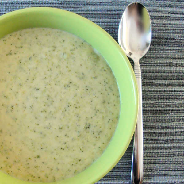 Andy's Broccoli Cheese Soup Recipe -- so easy and creamy.