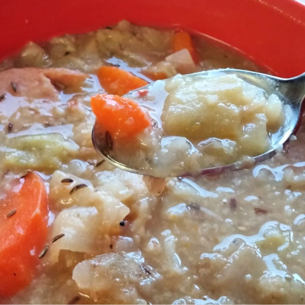Easy Cabbage Soup made just like Oma
