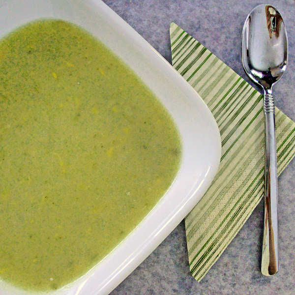 Oma's celery soup is a wonderful hearty meal. Try crumbling some crackers inside to add a nice light crunch!