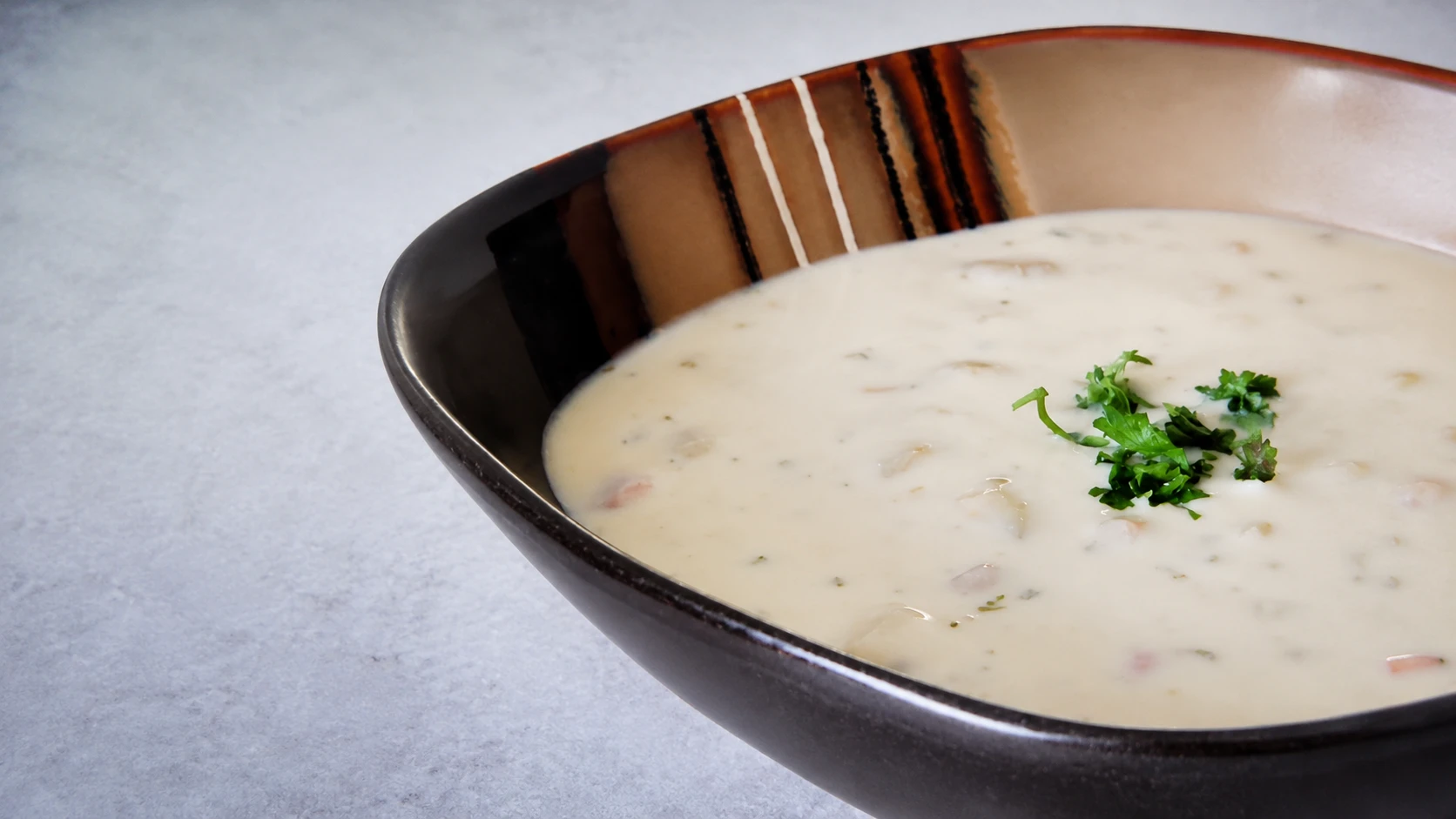 Oma's famous clam chowder