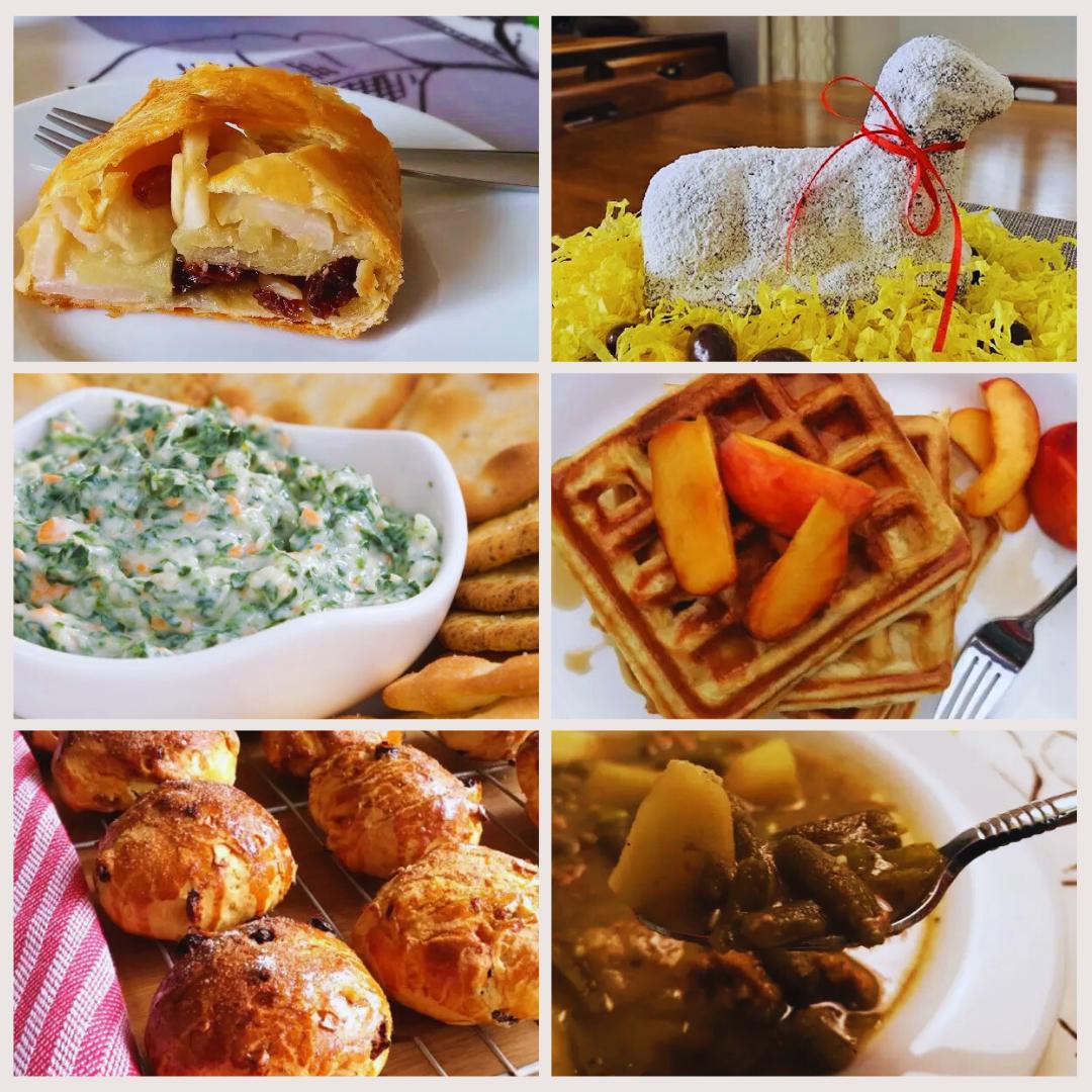 Easter Feast Recipes collage
