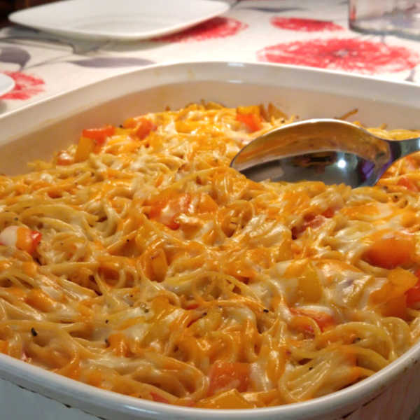 Easy Baked Spaghetti Recipe made Just like Oma