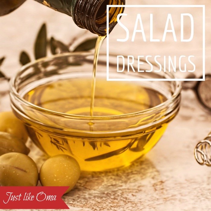 Here you'll find Oma's favorite salad dressing recipes!