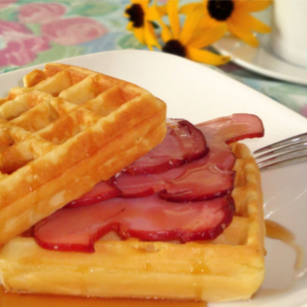 Easy Waffle Recipe for Breakfast or Dessert made Just like Oma 