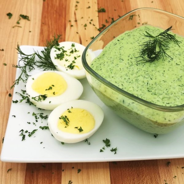 Frankfurt Green Sauce Recipe - Oma's Frankfurter Grüne Sosse