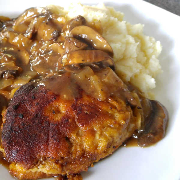 Serve as fried mushrooms or turn them into a traditional Jägersauce, just like Oma! Try serving this over top of Rouladen!