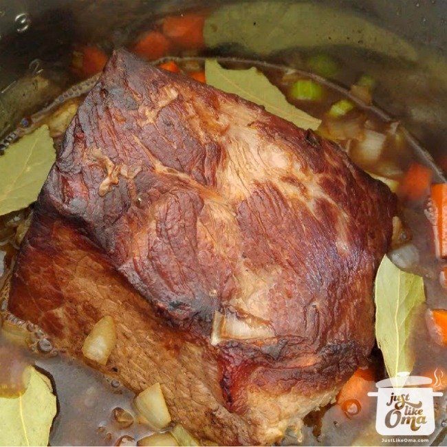 Oma's German Sauerbraten Recipe