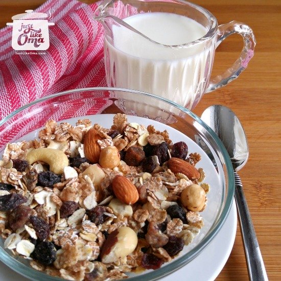 Best Granola Recipe made Just like Oma