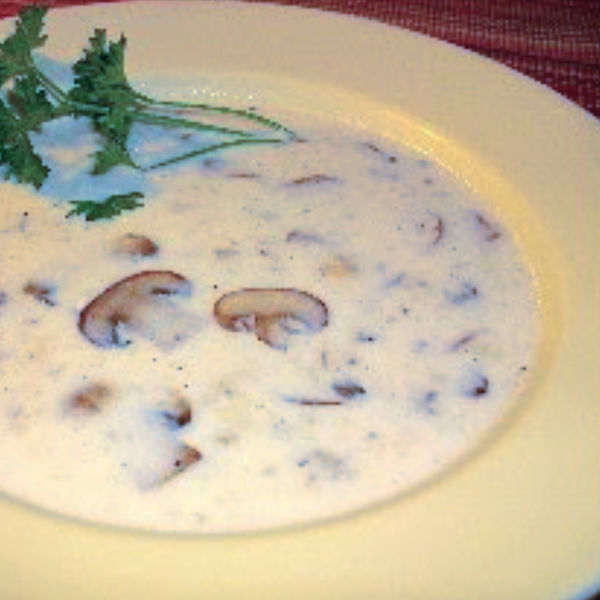 Mutti's delicious "Homemade" mushroom soup!