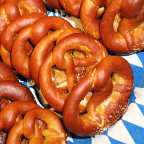 Andy's homemade pretzels