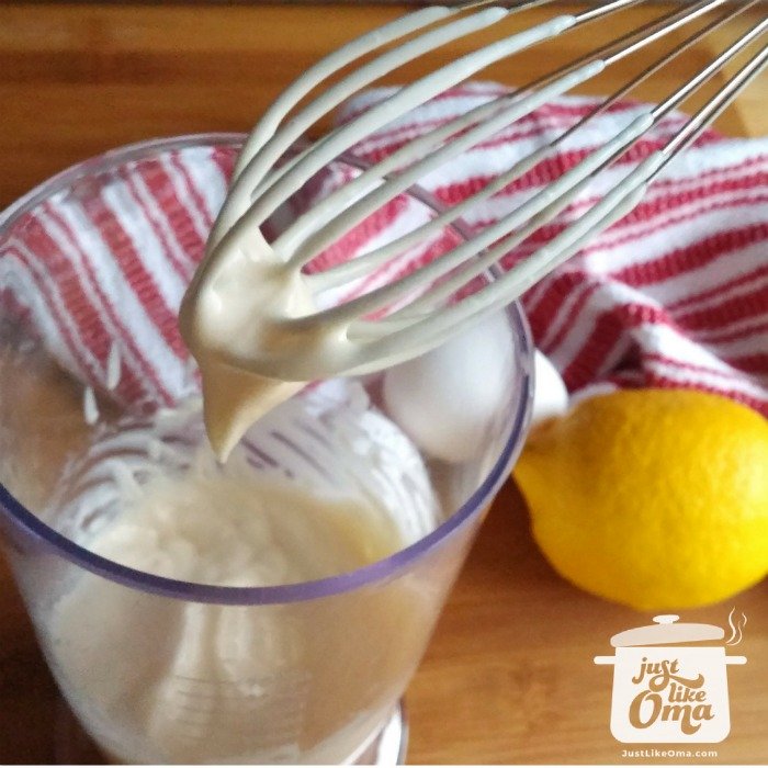 How to Make Mayonnaise Just like Oma