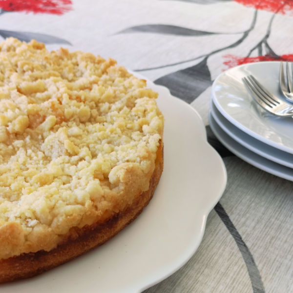 Oma's peach cake recipe!