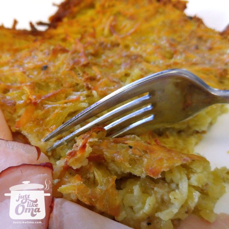 Oma's Baked Potato Pancakes Recipe