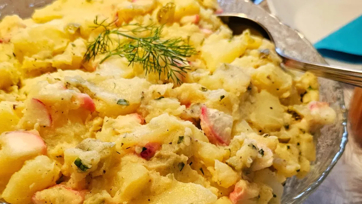 recipe for southern German potato salad