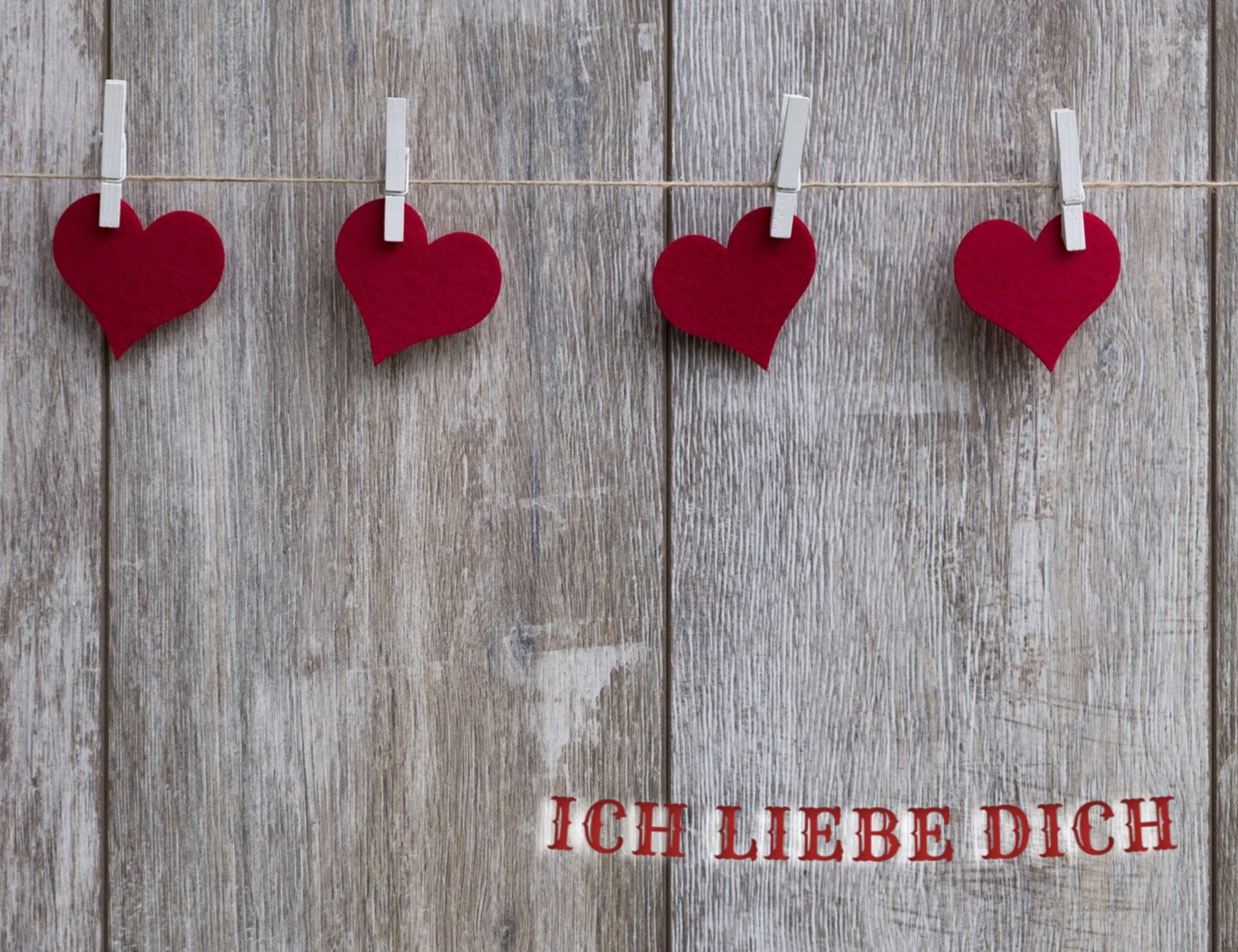 "Ich liebe dich!"