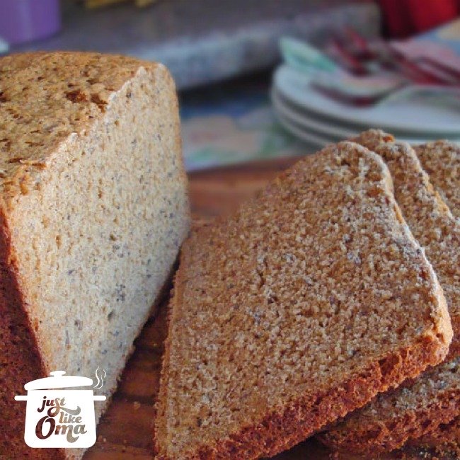 German rye bread using a bread machine. How easy is that!