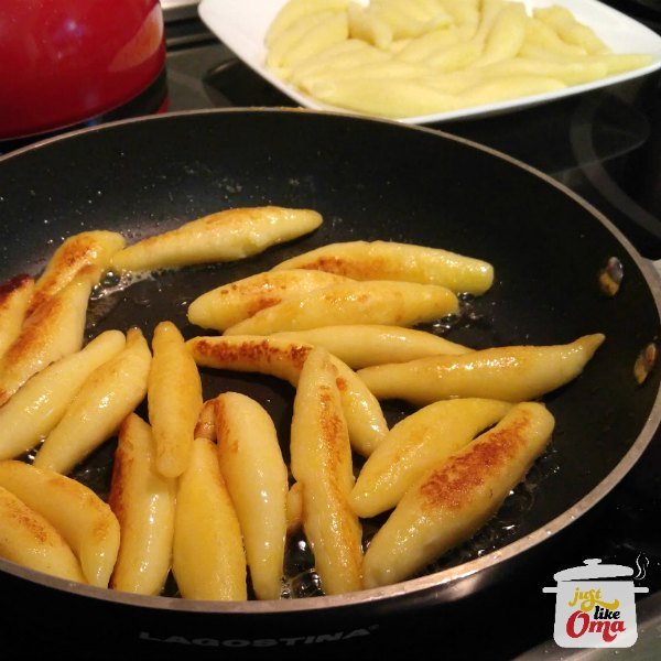 Oma’s Schupfnudeln ~ German Potato Noodles