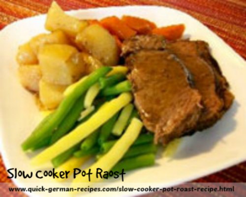 
Slow Cooker Pot Roast Recipe made Just like Oma