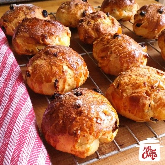 Sweet raisin rolls, so perfect for a holiday breakfast or brunch